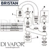 Bristan Head Deck Sink Mixer Tap Spares